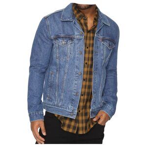 NWT Levi’s Mens Trucker Denim Jacket - Color: Medium Wash - Size: S Standard